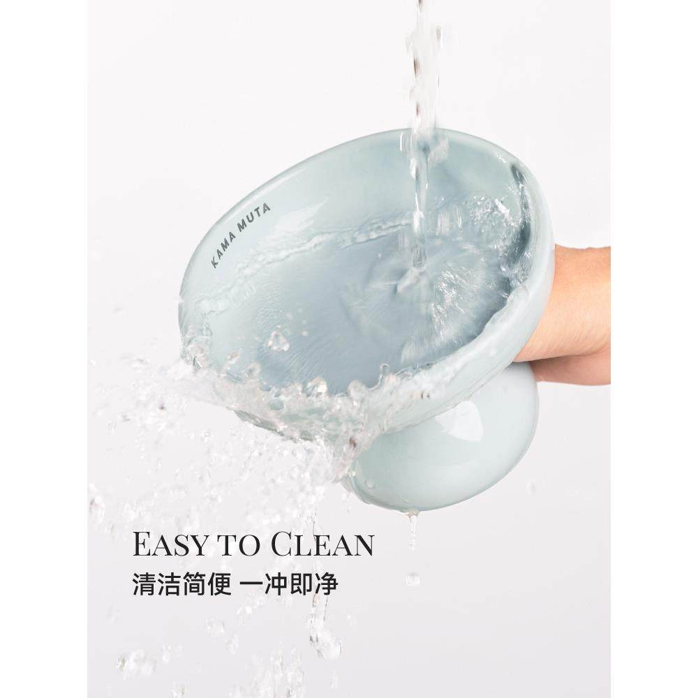 KAMAMUTA源素系列宠物洋茸碗高脚猫碗保护颈椎陶瓷食盆狗小众礼物,淘宝优惠券,粉丝福利购,淘宝优惠卷