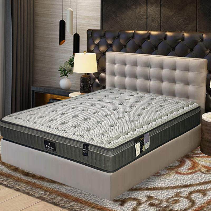 进口冰丝抗菌防螨静音加硬独立袋装弹簧1.8米软硬适中乳胶3D床垫,淘宝优惠券,粉丝福利购,淘宝优惠卷