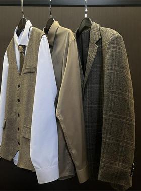 【男装合集】样板间衣帽间轻奢男士西服外套上衣陈列衣柜装饰软装