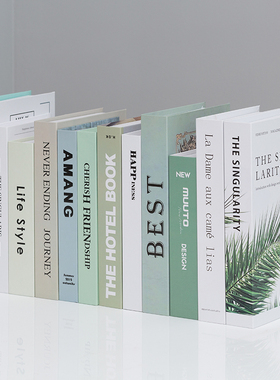 假书仿真书装饰品摆件酒柜现代简约客厅书架ins道具摆设北欧