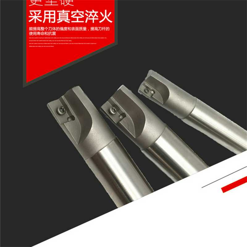 BAP300R 加工中心铣刀杆 R0.8 装APMT1135刀片 10 12 13 16 17 - 图0