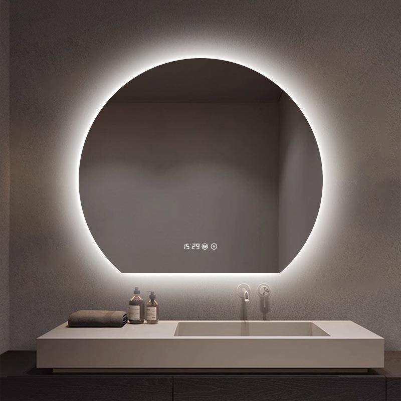 半圆触浴光室化镜智LMM能镜子挂墙式摸屏卫生间led发卧室梳妆台妆,淘宝优惠券,粉丝福利购,淘宝优惠卷
