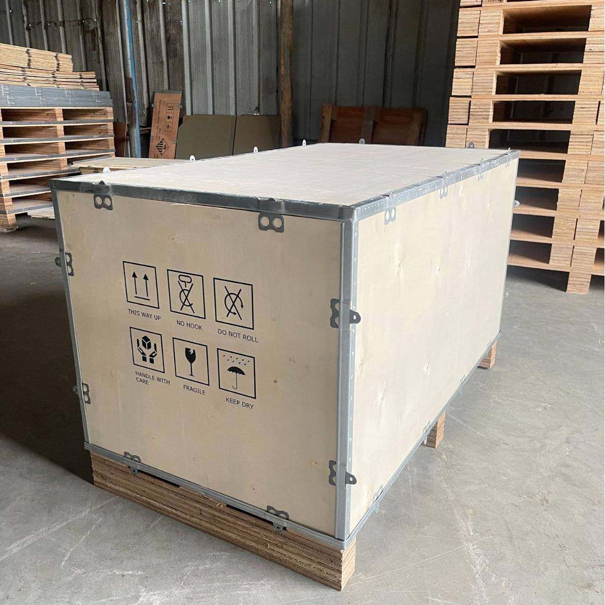 东莞厂家直供实惠钢边箱免熏蒸箱出口钢带真快包装免钉木箱胶合板,淘宝优惠券,粉丝福利购,淘宝优惠卷