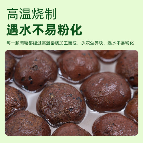 陶粒垫底养花专用营养土多肉盆栽铺面石水培轻质粒防烂根透气陶土 - 图1