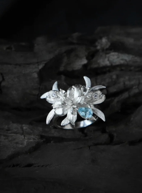 幸识原创设计999纯银戒指