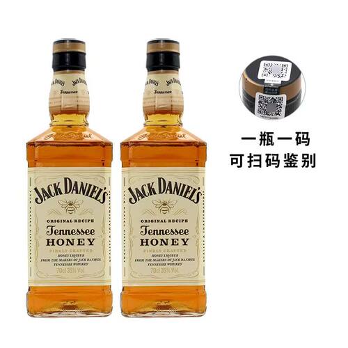 杰克丹尼 Jack Daniels 威士忌蜂蜜味美国田纳西州进口洋酒700ml - 图0