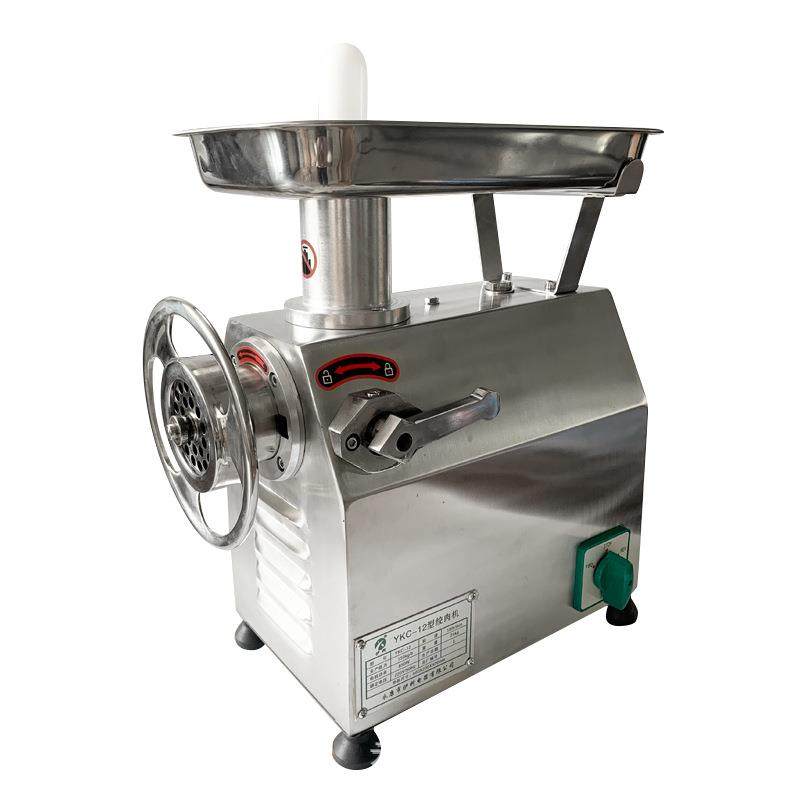 新款大圆盘12型不锈钢大功率绞肉机商用电动碎肉绞肉机出口中东,淘宝优惠券,粉丝福利购,淘宝优惠卷