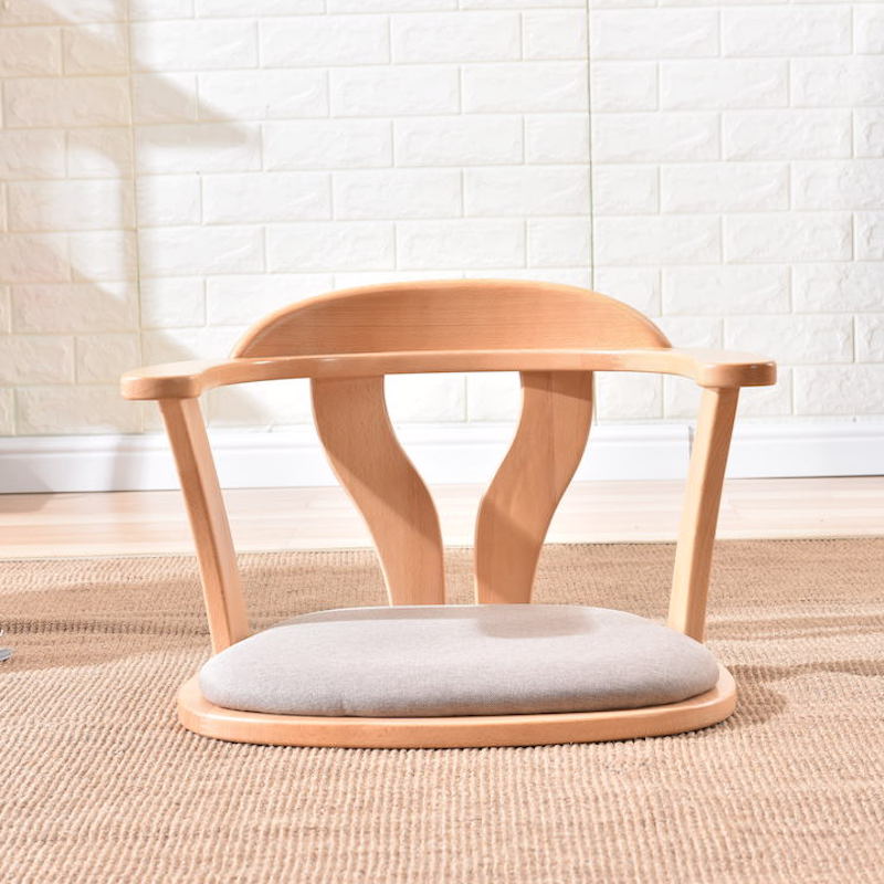 榻榻米椅子企鹅椅无腿椅日式和室椅宿舍椅飘窗椅靠背无腿床上座椅 - 图2