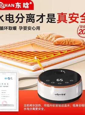 水循环水暖毯主机床垫双人加水电褥子厂家 水暖电热毯加热器