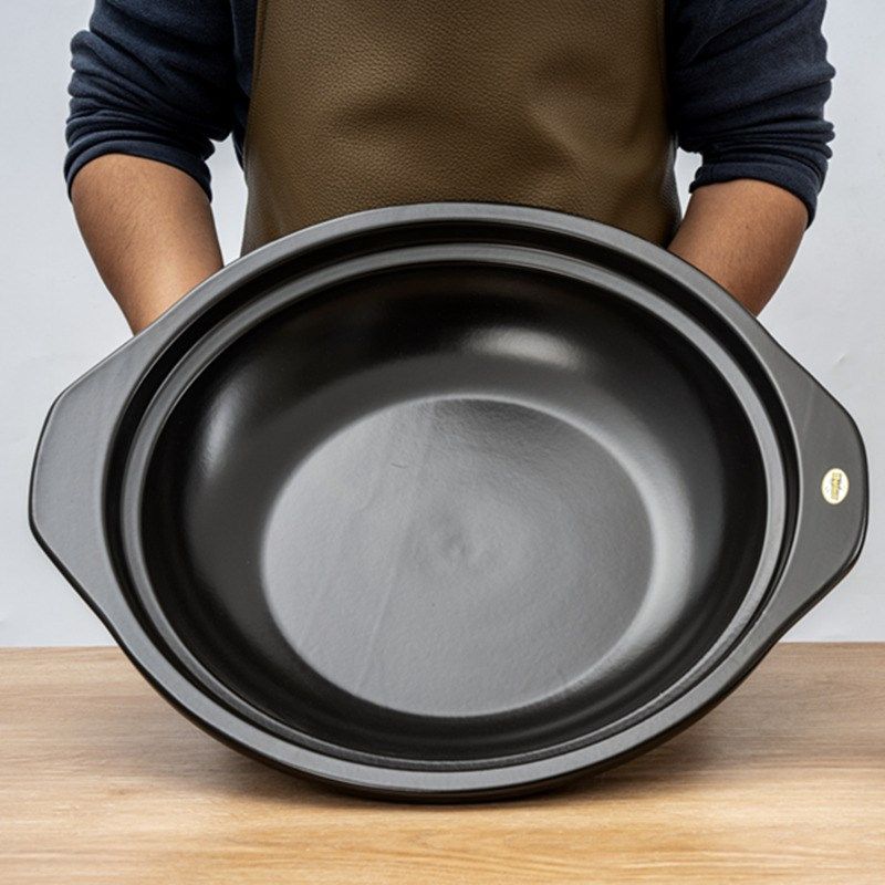 超大号特大浅平干烧砂锅鱼头酒店饭店商用大口特浅大容量商用10升,淘宝优惠券,粉丝福利购,淘宝优惠卷