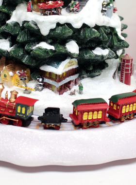 圣诞先生创意八音盒礼物摆件