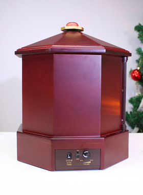 圣诞先生歌剧院木质八音盒生日