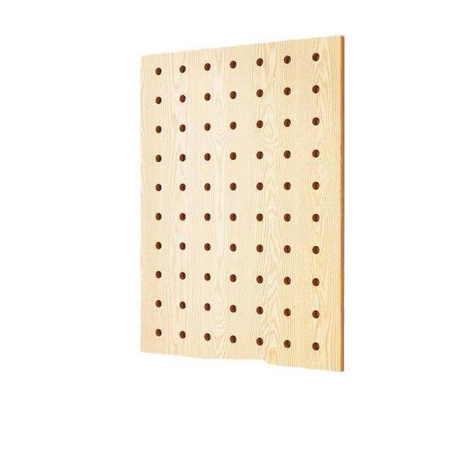Solid wood hole board custom-made storage rack on the entrance wall of the entrance wall hanging board hook accessories partition wall display storage rack