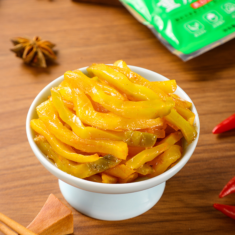 榨菜丝开味配粥泡菜咸菜腌菜萝卜下饭菜清淡小包qb