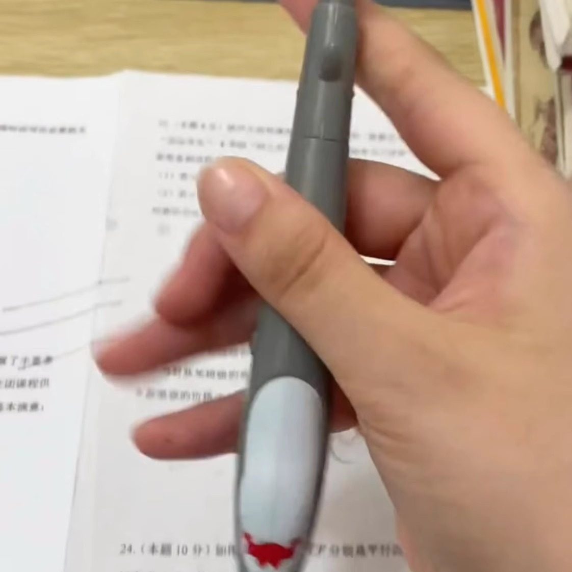 小红书同款鲨鱼笔按动中性笔创意搞怪解压笔学生文具用品整蛊玩具,淘宝优惠券,粉丝福利购,淘宝优惠卷