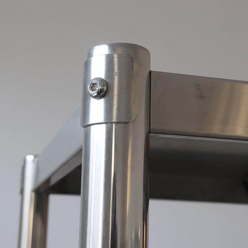 不锈钢货架酒店商用多层食堂四层架果蔬菜厨房架子置物架栅格层,淘宝优惠券,粉丝福利购,淘宝优惠卷