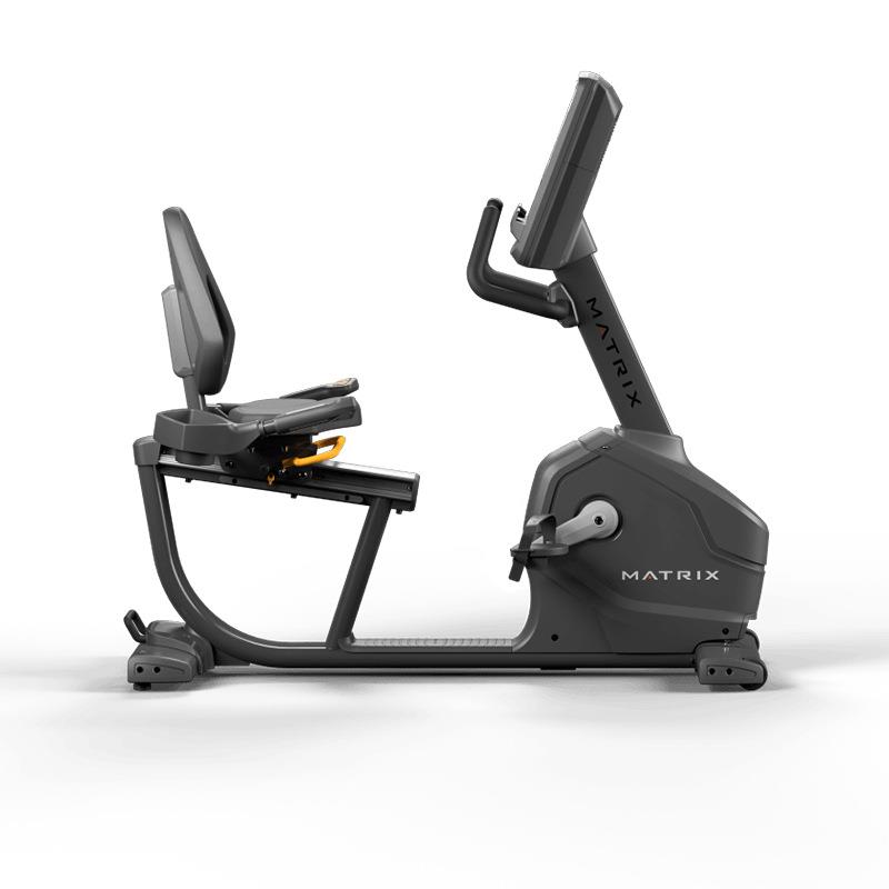 Exercise bike R-ES-TOUCH-02 luxury household horizontal spontaneous electromagnetic control fitness spinning bike