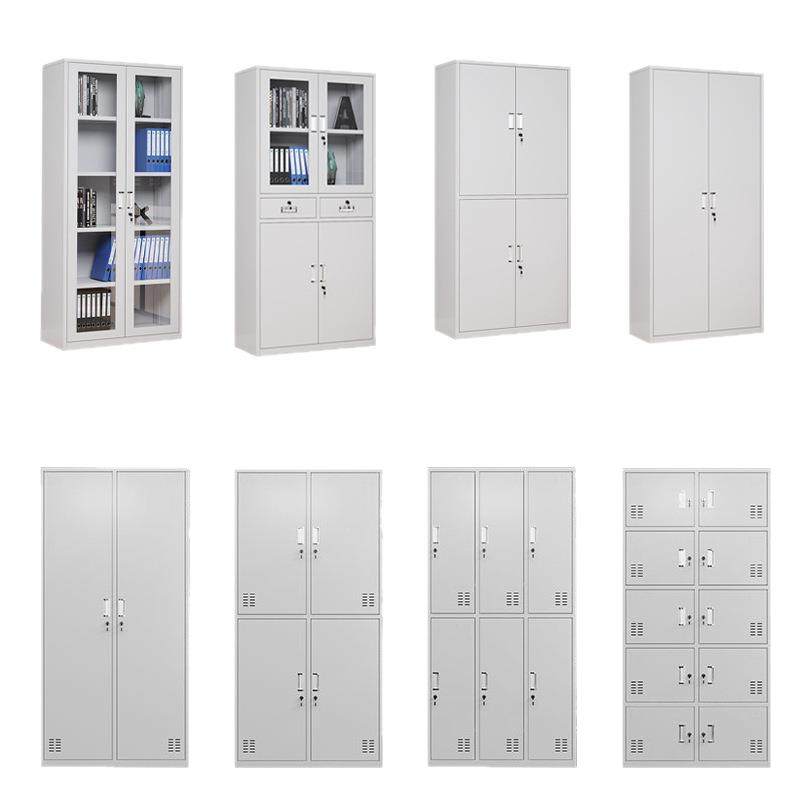 钢制加厚文件柜办公室铁皮柜员工凭证档案资料柜多门更衣柜碗柜,淘宝优惠券,粉丝福利购,淘宝优惠卷