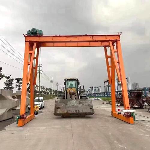 20吨电动葫芦门式起重机操作简单的机械设备上包下花单梁龙门吊 - 图2
