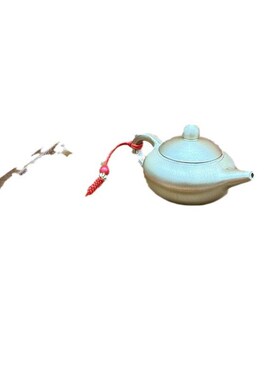 黄铜小水壶地摊小铜器金属摆件铜工艺品办公室茶道茶具铜器把把壶