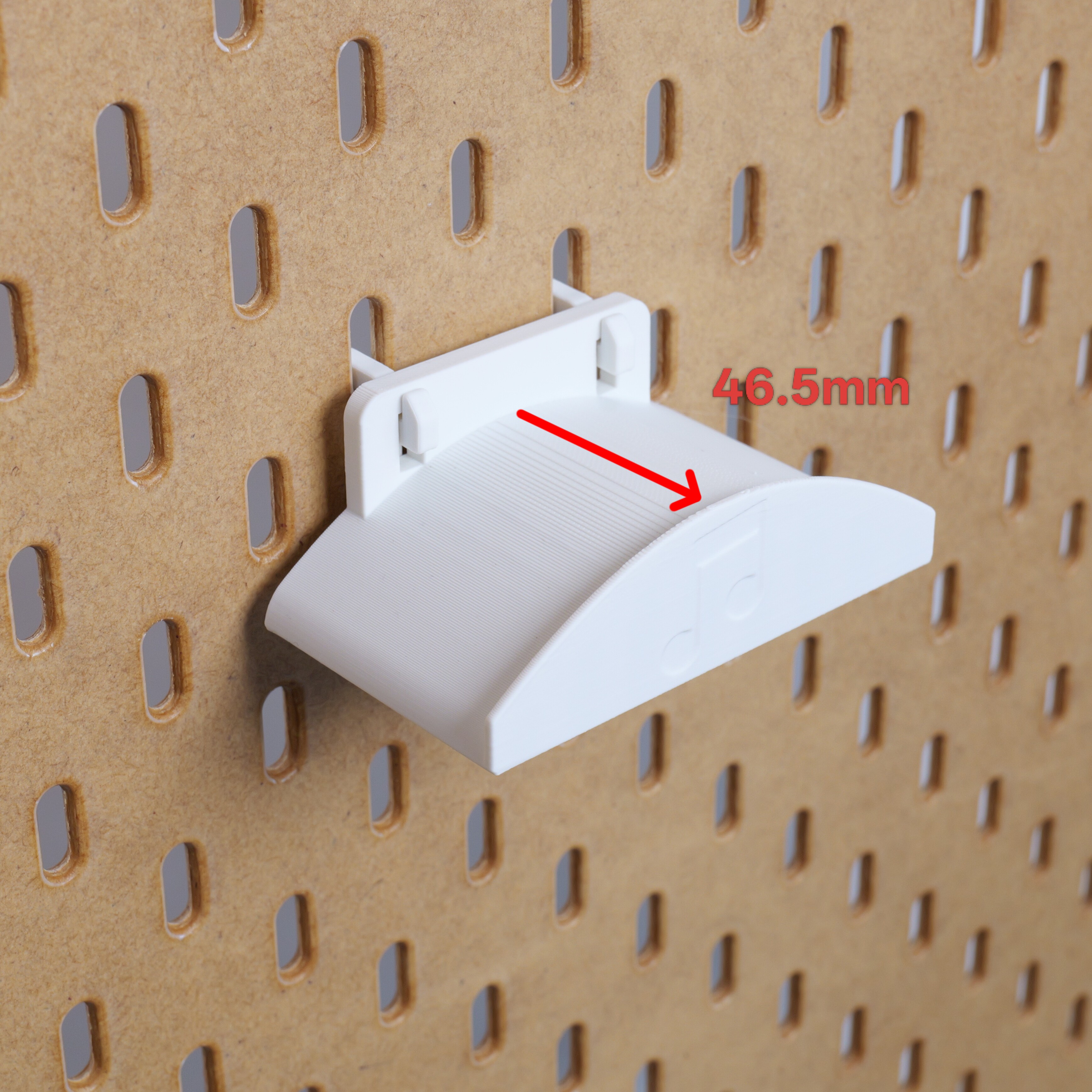 Suitable for IKEA hole board round hole IKEA hole board accessories universal headphone holder