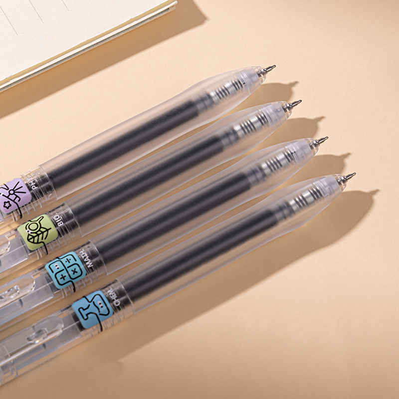 得力S07-K学科刷题笔0.5mm签字笔ST笔尖学生写字笔考试笔备考笔 - 图0