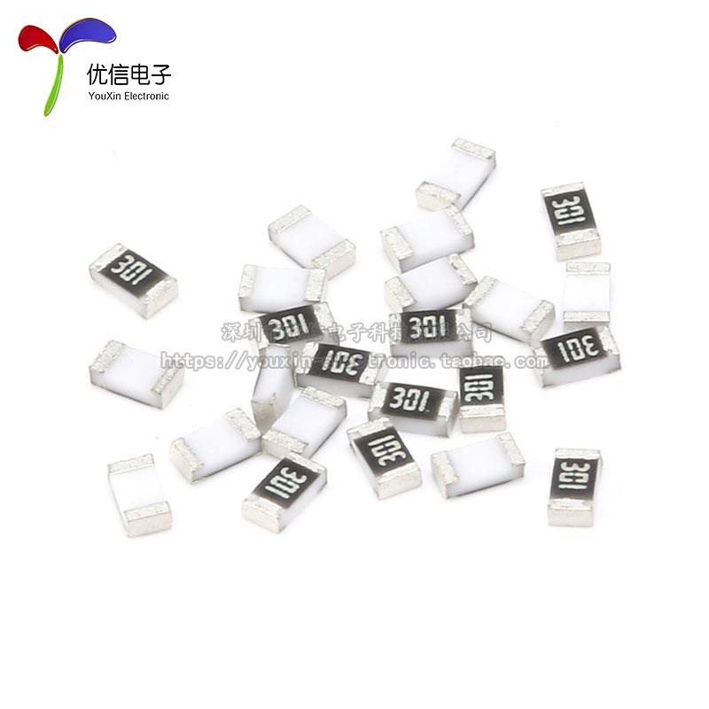 原装正品 0603贴片电阻 3.3K 标字332 1/10W 精度5% （200只） - 图0