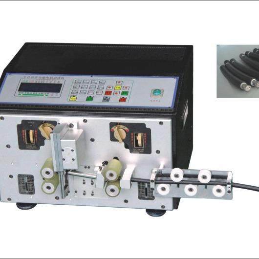 Fully automatic peeling machine computer dual-wire high-speed wire stripping machine wire cable sheath automatic wire cutting wire stripping machine