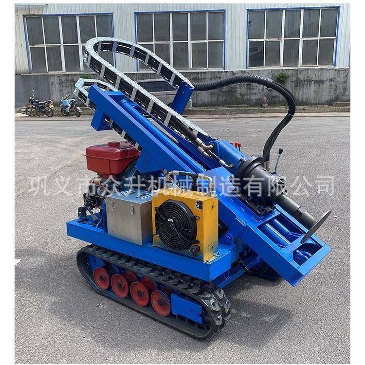 工程液压履带多地形庭院打桩设备钻孔轻松小型履带式光伏打桩机,淘宝优惠券,粉丝福利购,淘宝优惠卷