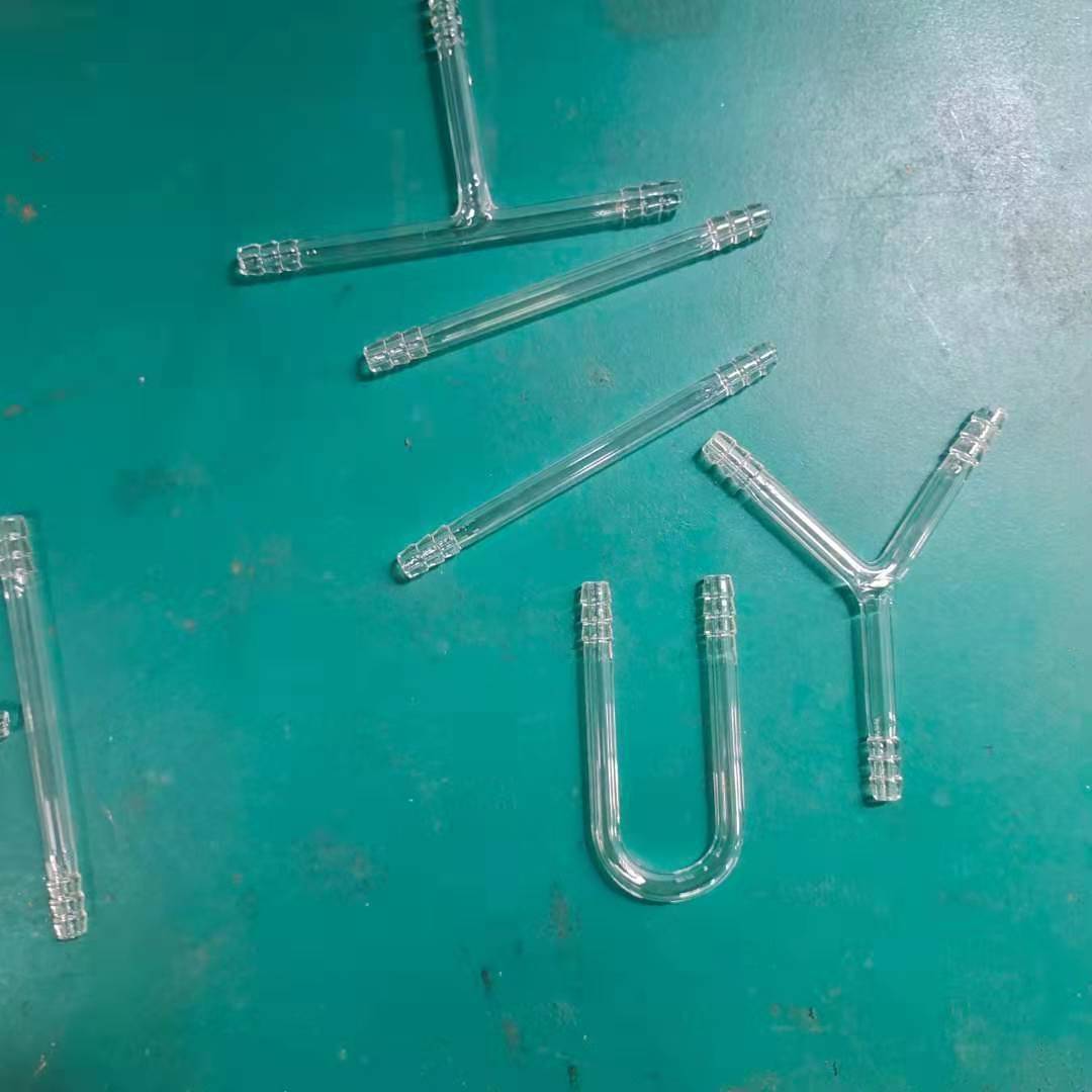 实验室玻璃 Y形导气管 T型 U型 L型 连接管 导气体宝塔嘴玻璃导管 - 图3