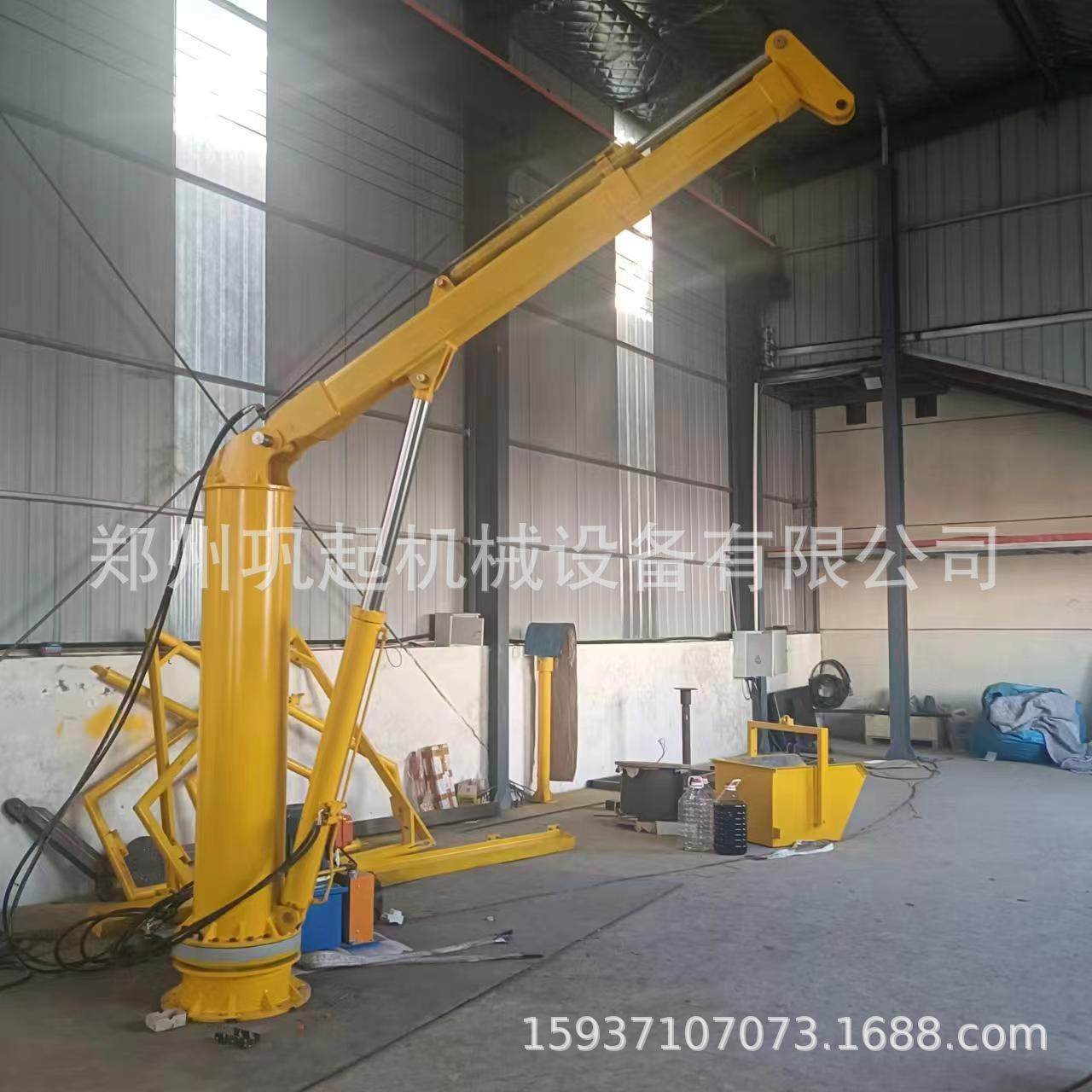 吨5吨液压伸缩船吊油电两用固定船吊折叠式渔船甲板液压直臂船吊,淘宝优惠券,粉丝福利购,淘宝优惠卷