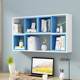 Wall shelf wall hanger creative bedroom partition school wall BVX wall storage grid school dormitory wall bookcase