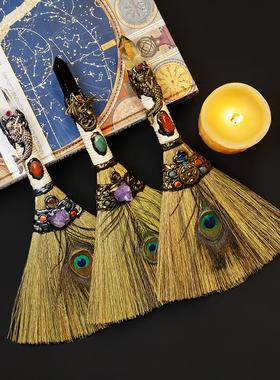 天然水晶工位摆件办公室防小人神器情绪去霉运招财护身符稳定玄学