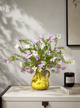 清新ins雏菊仿真花野菊花小众