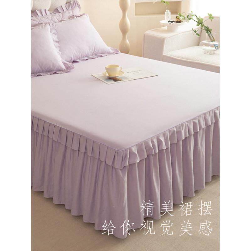 类棉公主风a床裙单XP46Bcyt件100纯全棉纯色韩式花边罩床荷叶,淘宝优惠券,粉丝福利购,淘宝优惠卷