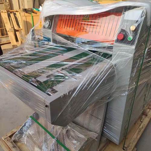 智能控温液压 超大钢辊自动拉断修边覆膜机进纸宽度520mm带防卷 - 图2