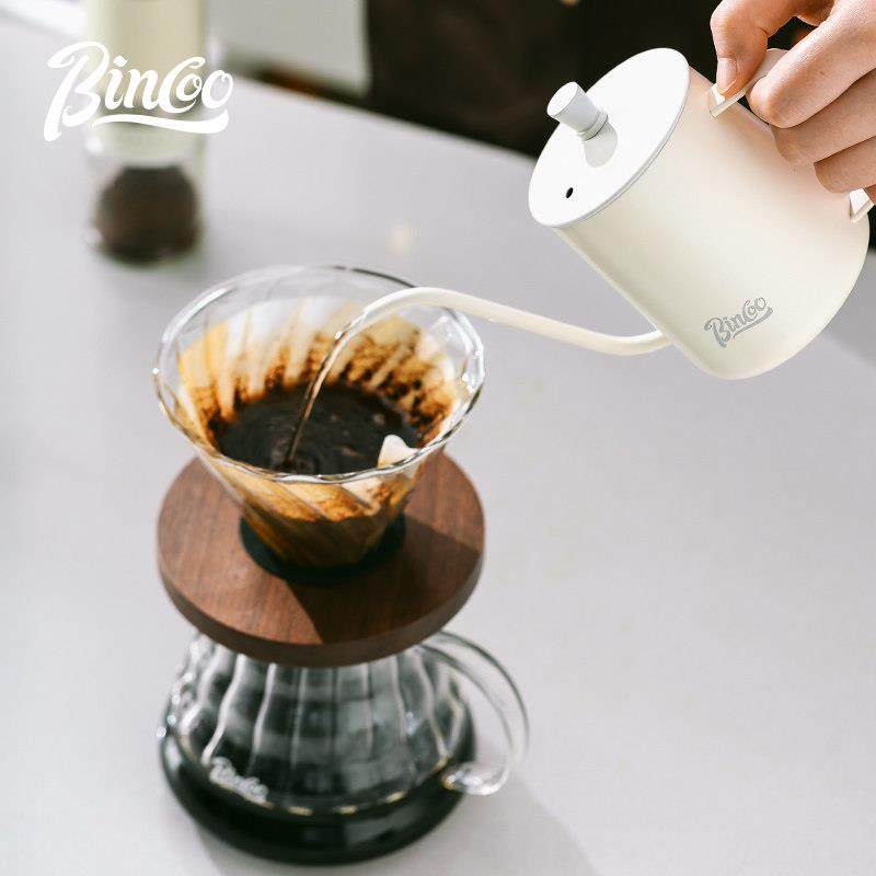 Bincoo手冲咖啡壶套装咖啡过滤杯细口壶家用咖啡器具挂耳长嘴水壶,淘宝优惠券,粉丝福利购,淘宝优惠卷