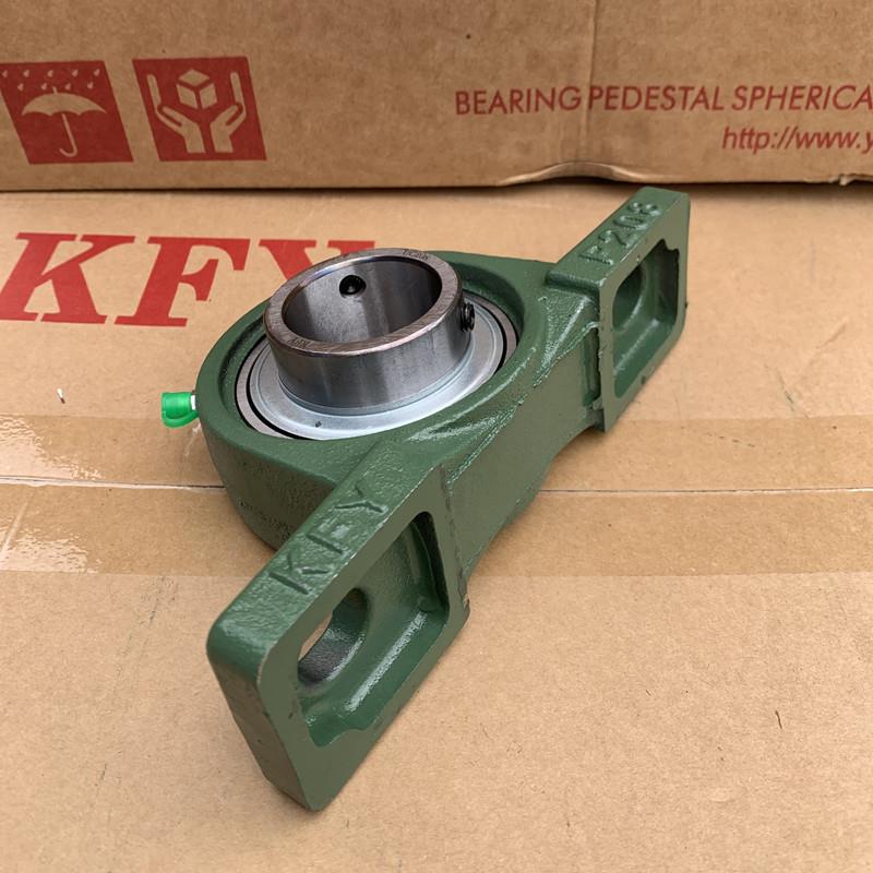 KFY 铸钢立式轴承座 带轴承UCP211 P212 P213 P214 P215 P216 217 - 图2