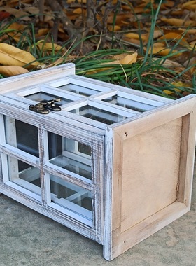 创意北欧式木质烛台铁艺风灯家居装饰软装饰品工艺防风蜡烛台