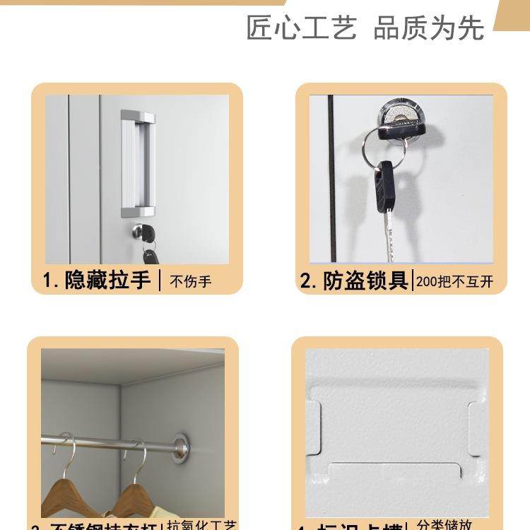 物985钢制厅更衣柜工储柜工厂宿舍带锁员换衣存包柜学校餐家用碗,淘宝优惠券,粉丝福利购,淘宝优惠卷