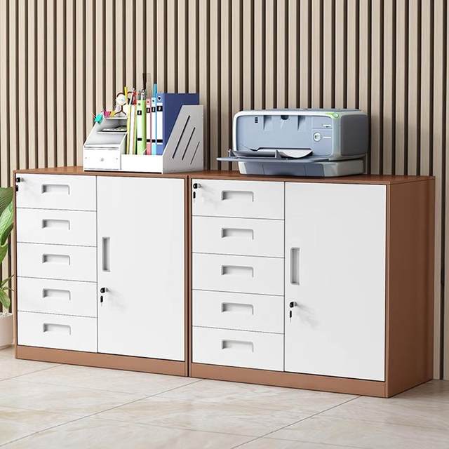 Office file cabinet information iron cabinet household low cabinet drawer with lock cabinet storage cabinet debris storage cabinet