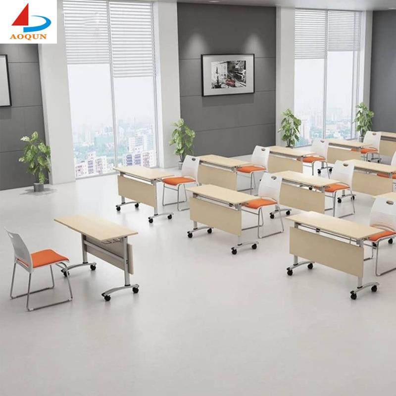 厂家直供多功能折叠会议桌移动长条培训桌教室办公室组合桌椅,淘宝优惠券,粉丝福利购,淘宝优惠卷