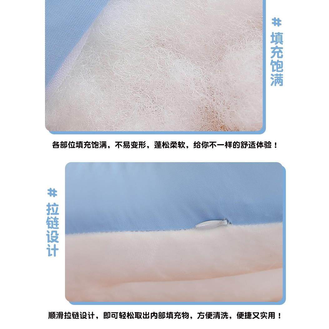 夏季凉感冰丝双面午睡枕趴睡枕小学生教室桌上趴枕办公室睡觉抱枕,淘宝优惠券,粉丝福利购,淘宝优惠卷