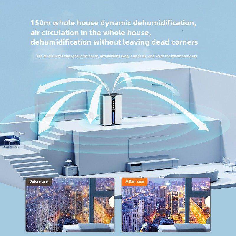 苏宁宜品除湿机家用静音抽湿器吸湿室内干燥小款空气净化器回南天