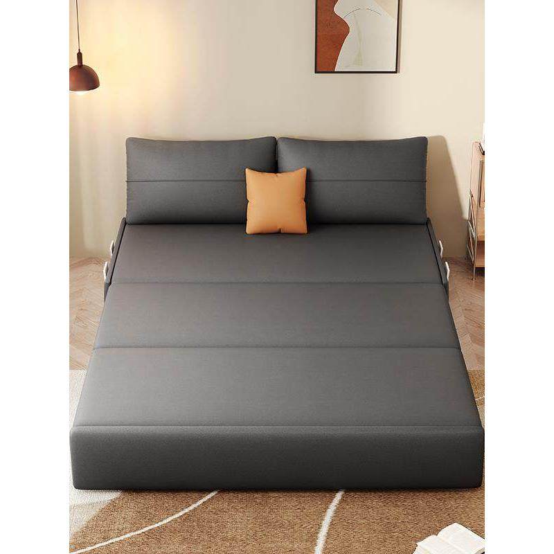 2024新简单轻豪华科技布折叠沙发床两用家庭小公寓客厅多功能可伸,淘宝优惠券,粉丝福利购,淘宝优惠卷