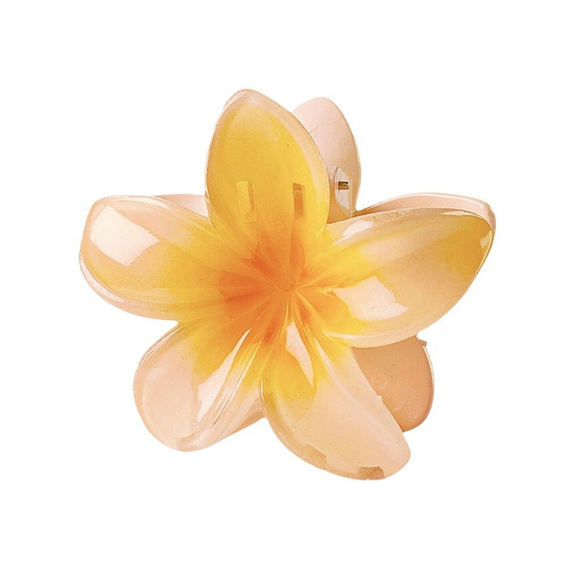 亚马逊欧美跨境爆款彩色鸡蛋花发夹花朵抓夹侧抓半抓后脑勺鲨鱼夹,淘宝优惠券,粉丝福利购,淘宝优惠卷