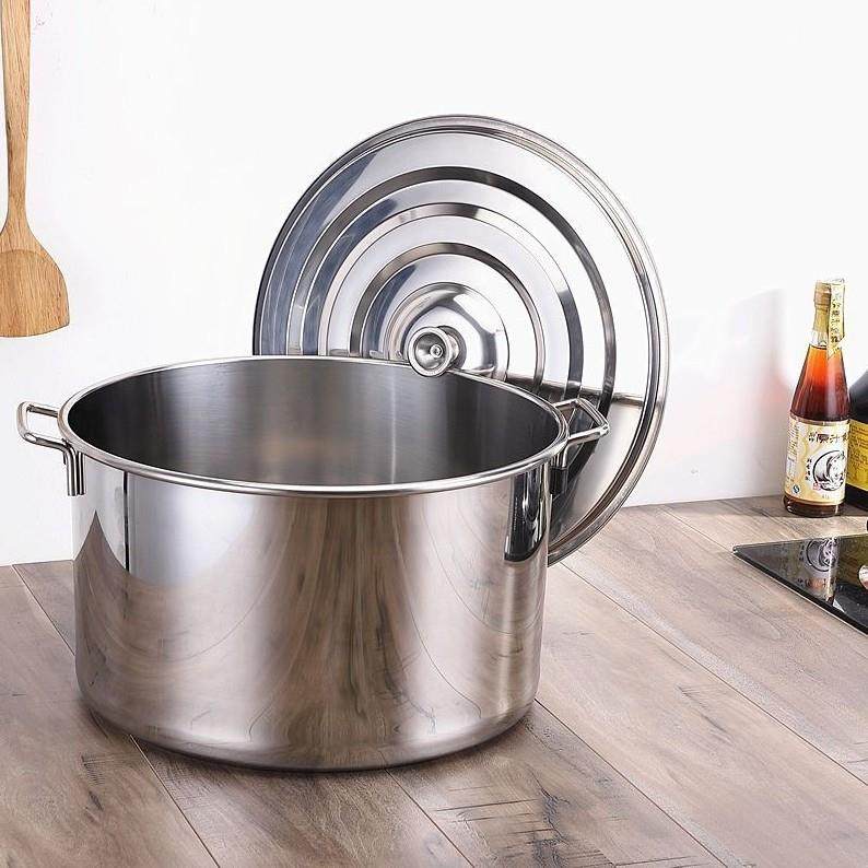 商用不锈钢桶带盖不锈钢汤桶加厚加深大汤锅不锈钢水桶锅摆摊米桶,淘宝优惠券,粉丝福利购,淘宝优惠卷