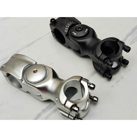 自行车增高可调把立 台厂铝合金折叠车手立管28.6/25.4mm调节把立