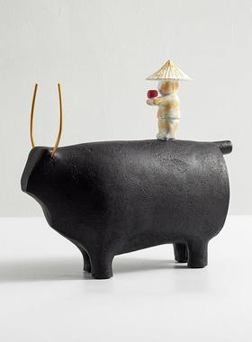 简约现代童趣女孩摆件创意卡通潮玩饰品样板房客厅儿童房装饰摆设