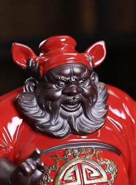 创意陶瓷钟饰中国禅意装饰家居客厅茶室入口装饰工艺礼品